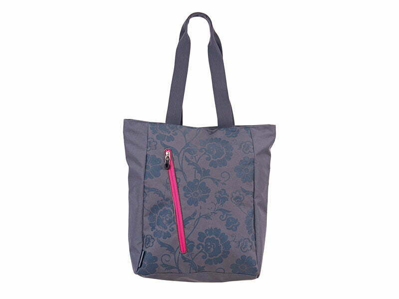 TORBA PULSE SHOPPING ”COTS” GRAY FLOWER
