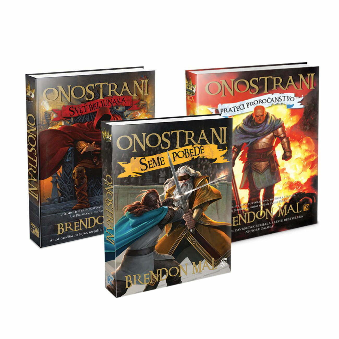 Onostrani - komplet 1 - 3 - autor Brendon Mal