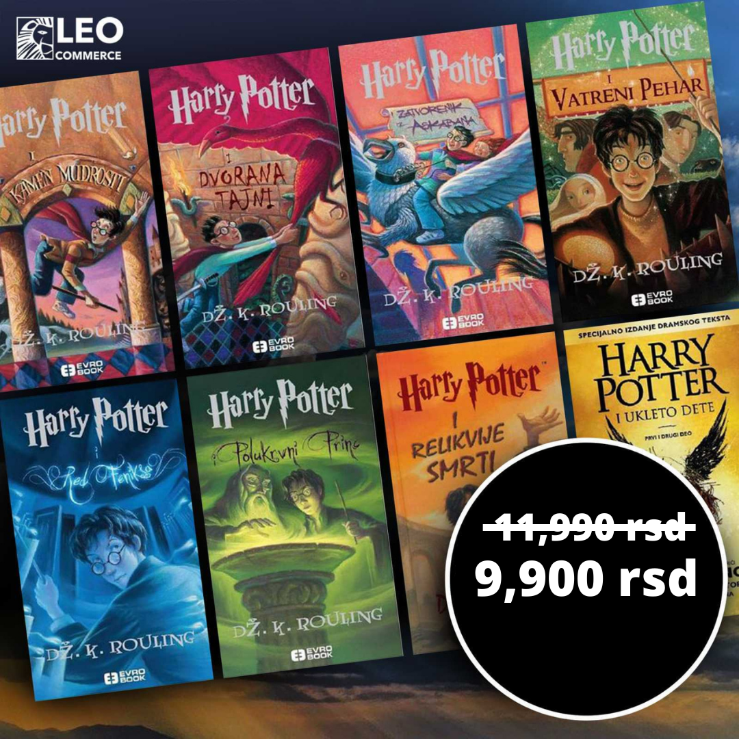 Hari Poter I-VIII komplet (Dž. K. Rouling)