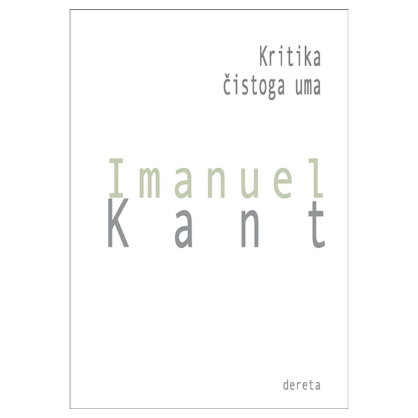 Kritika čistoga uma - Imanuel Kant